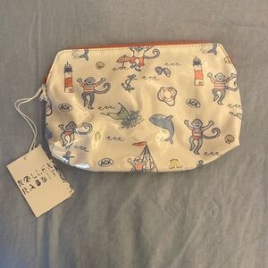 Roller Rabbit Nantucket cosmetic pouch